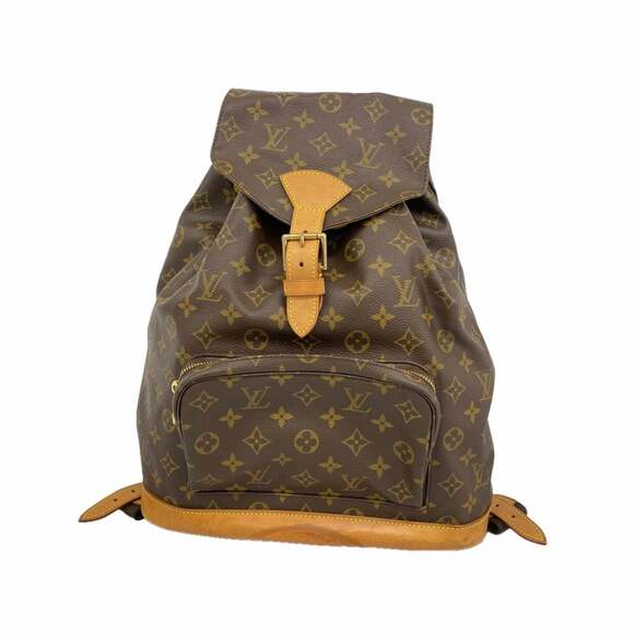 LOUIS VUITTON Brown Monogram Backpack main image 16